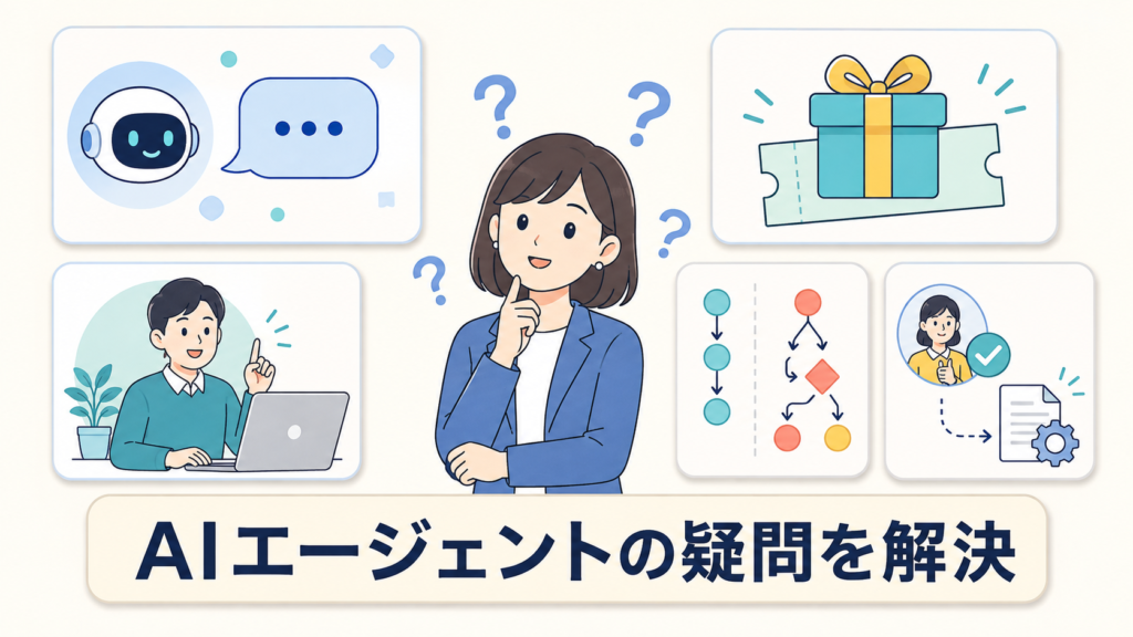 AIエージェントについて初心者が抱く5つの疑問