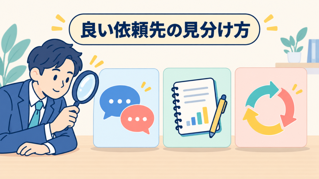 良い伴走支援を見分ける3つの確認ポイント