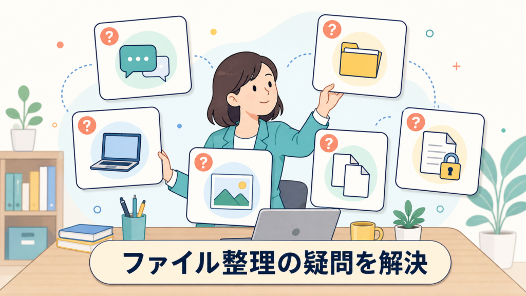 AIによるPCファイル整理についてよくある質問