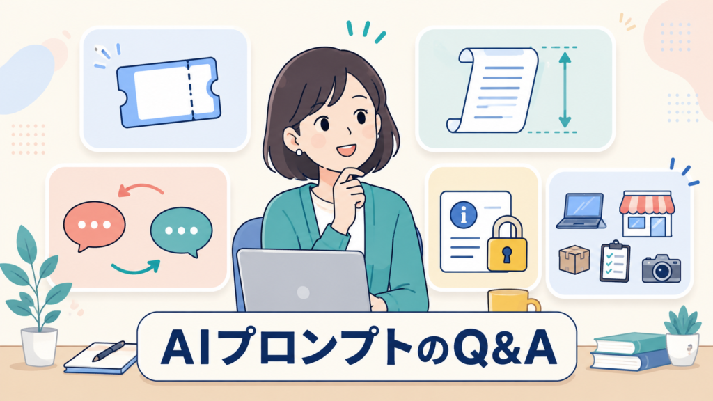 AIプロンプトの書き方に関するよくある質問