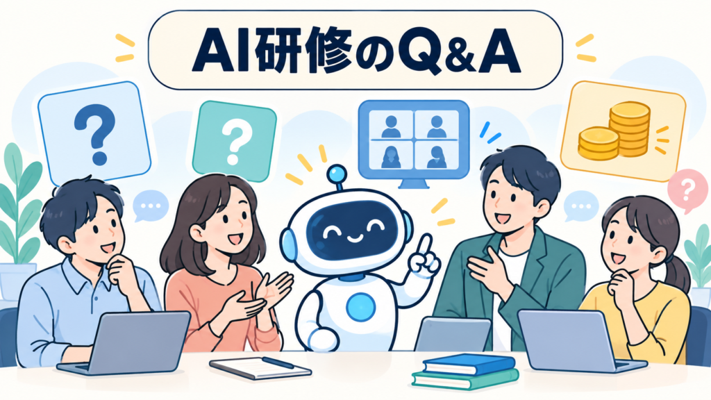 中小企業のAI研修に関するよくある質問