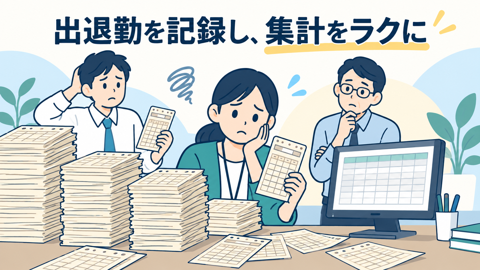勤怠管理表が必要になる理由