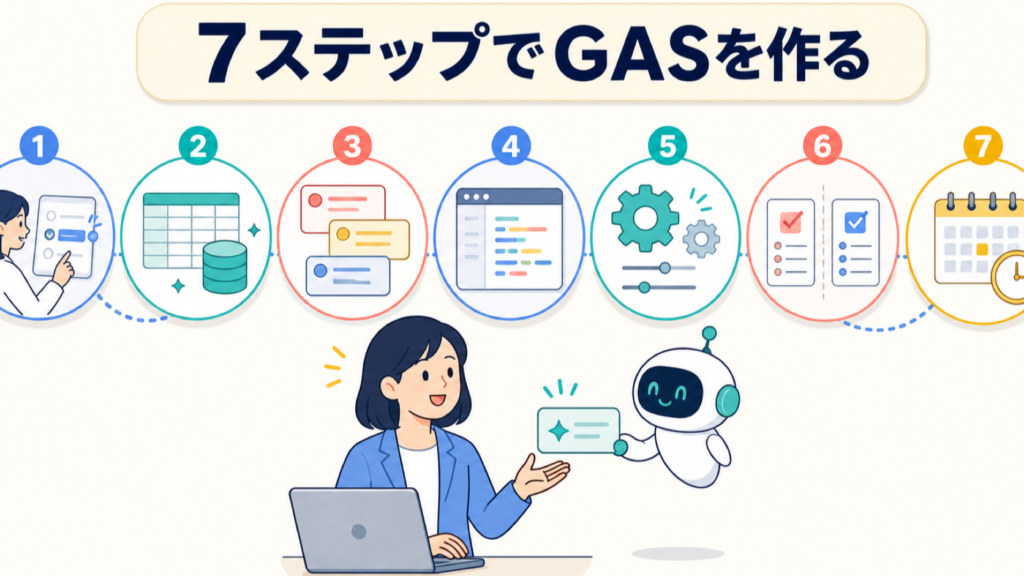 ChatGPTでGASを作る7ステップ