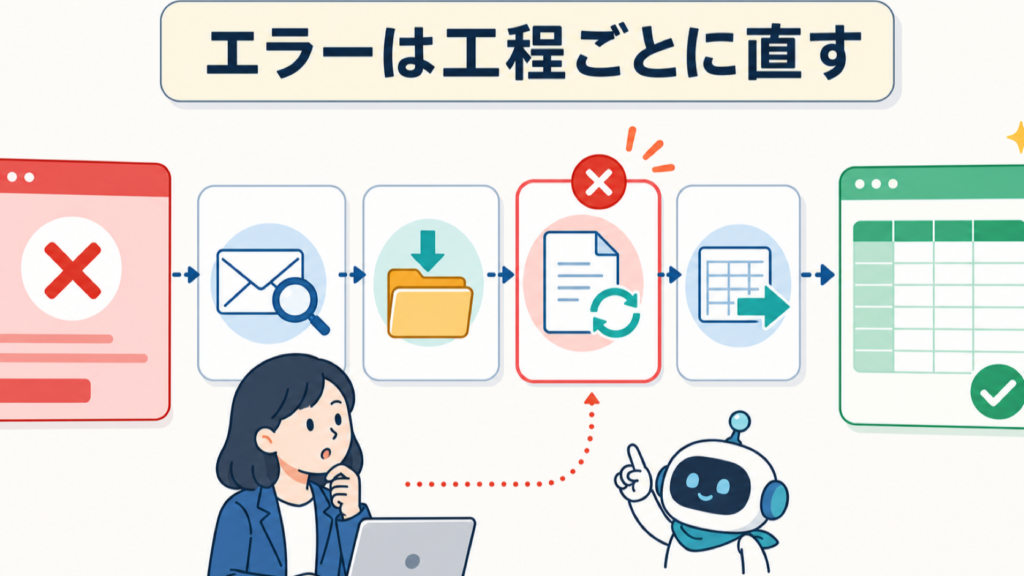 ChatGPTで作ったGASのエラーを工程ごとに直す方法