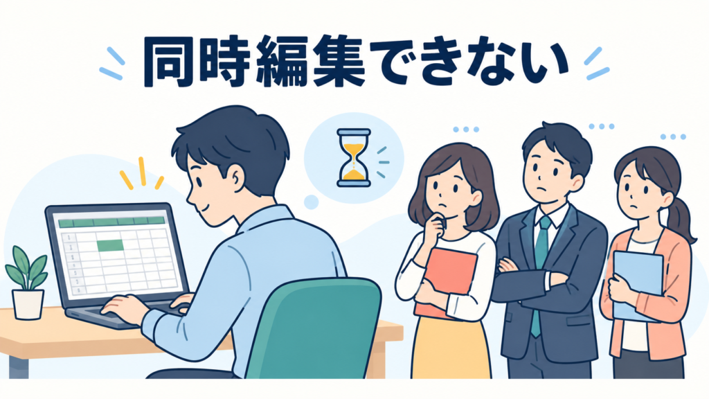 サイン②|複数人が同時に触れない