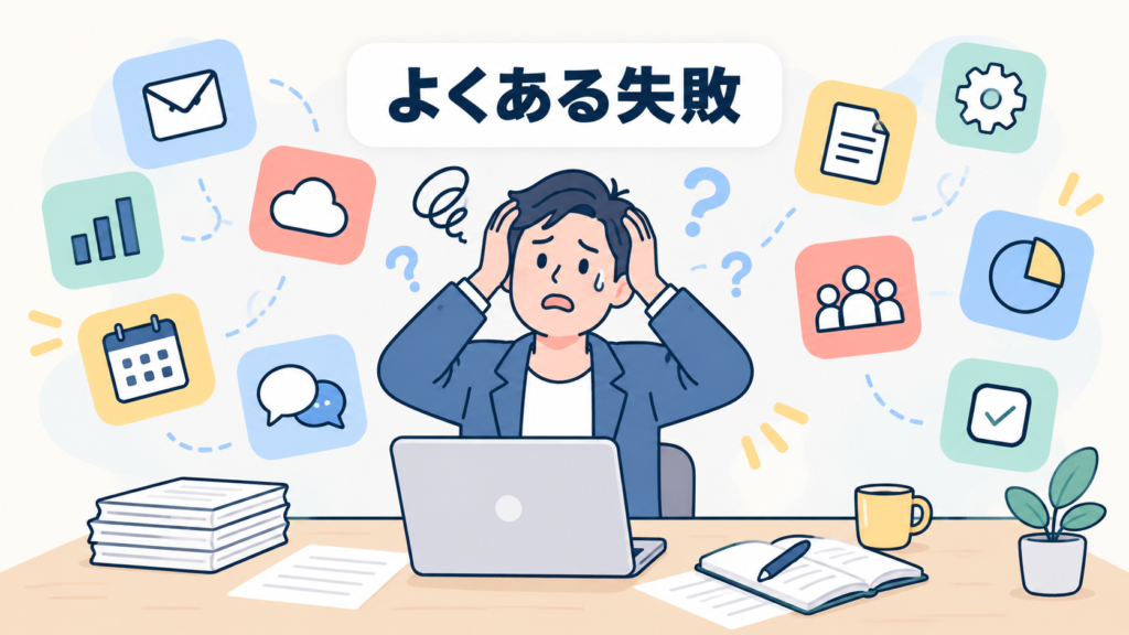 DXツール選びでよくある失敗