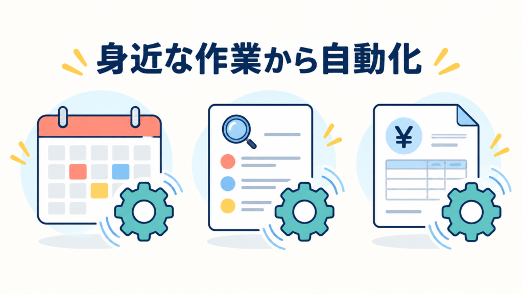 実際に自動化している例
