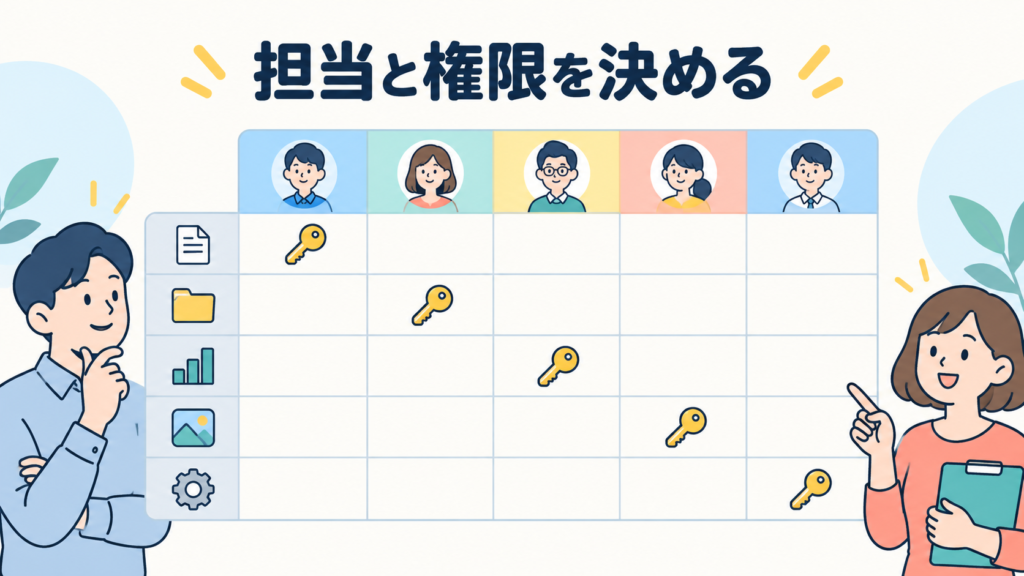 移す前に決めておくこと
