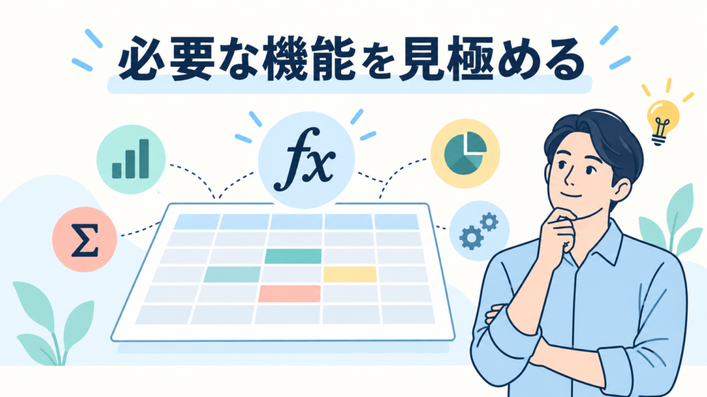 関数や機能の違いはどこまで気にすべきか