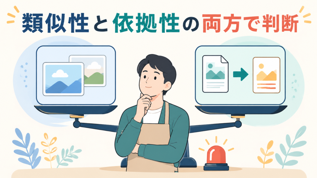 著作権侵害の判断基準|類似性と依拠性