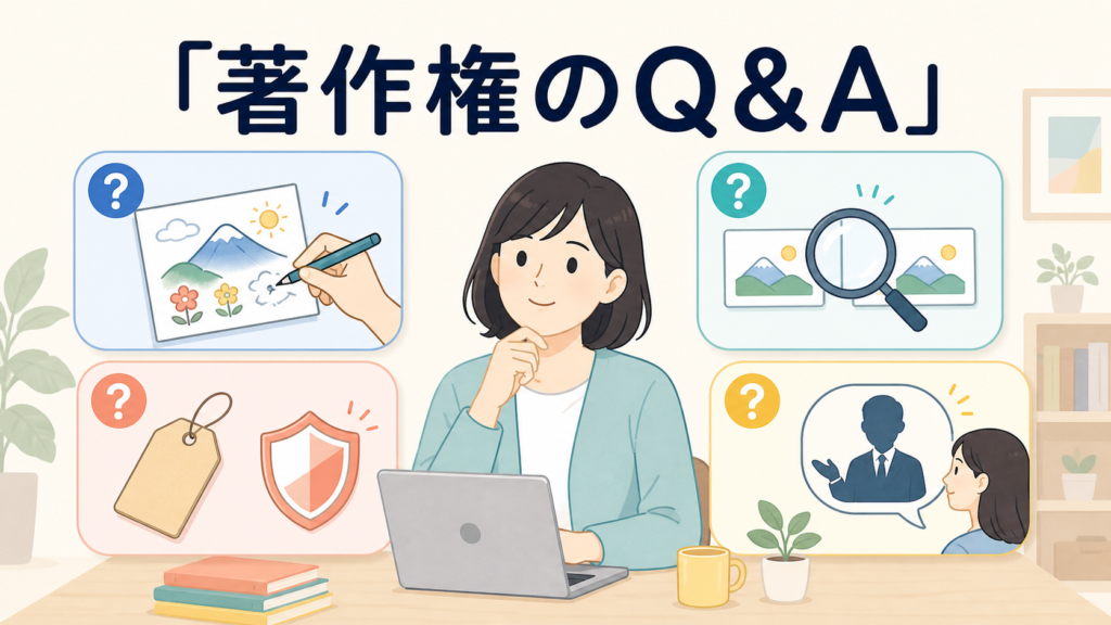 生成AIの著作権に関するよくある質問