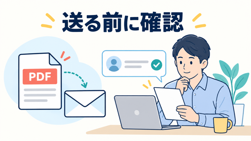 工程④|PDF化して送る