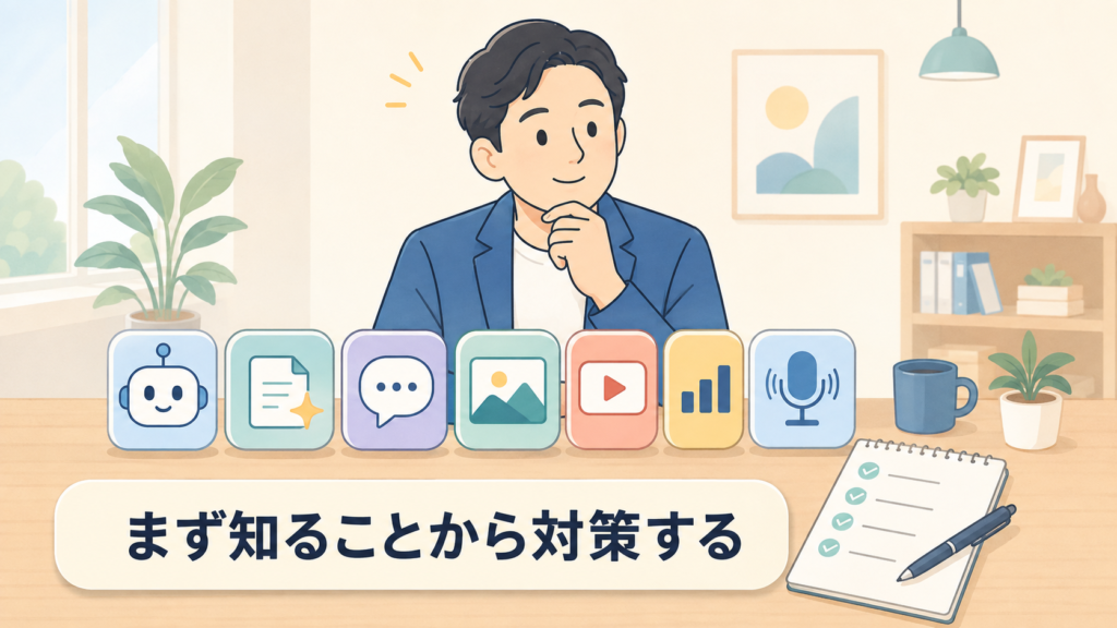 まとめ｜シャドーAIはまず「知る」ことから対策する